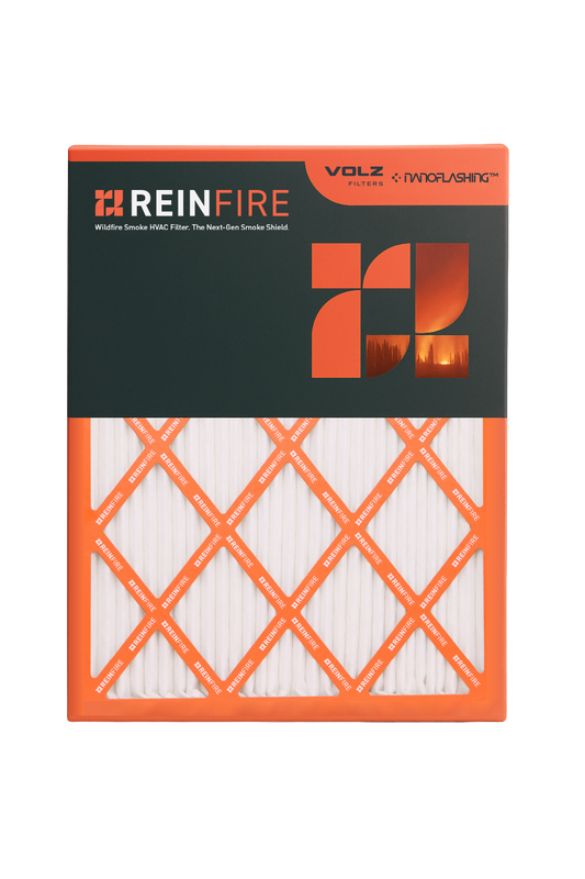 ReinFire™ Anti-Pathogen HVAC Filter | Wildfire Smoke & Allergy Defense